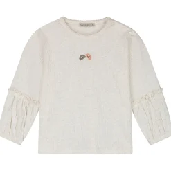 Shirts & Blouses|Shirts & Blouses*Sweet Petit baby shirt Else lange mouwen effen beige Soft Ecru Melange