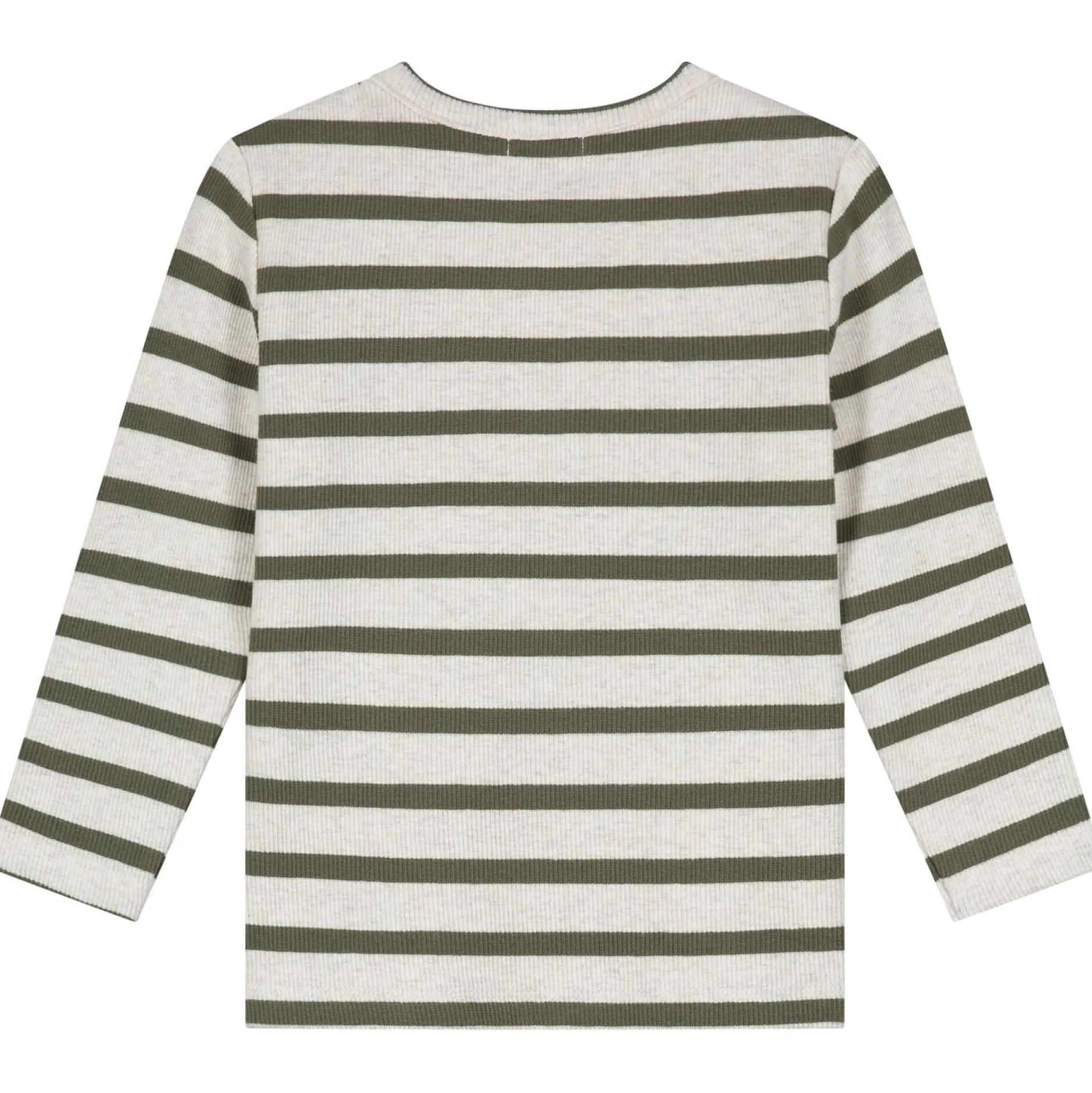 Shirts & Blouses|Shirts & Blouses*Sweet Petit baby shirt Mees lange mouwen effen groen Olivegreen