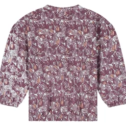 Truien & Vesten|Shirts & Blouses*Sweet Petit baby sweater mira lange mouwen bladeren multi Soft Ecru Melange