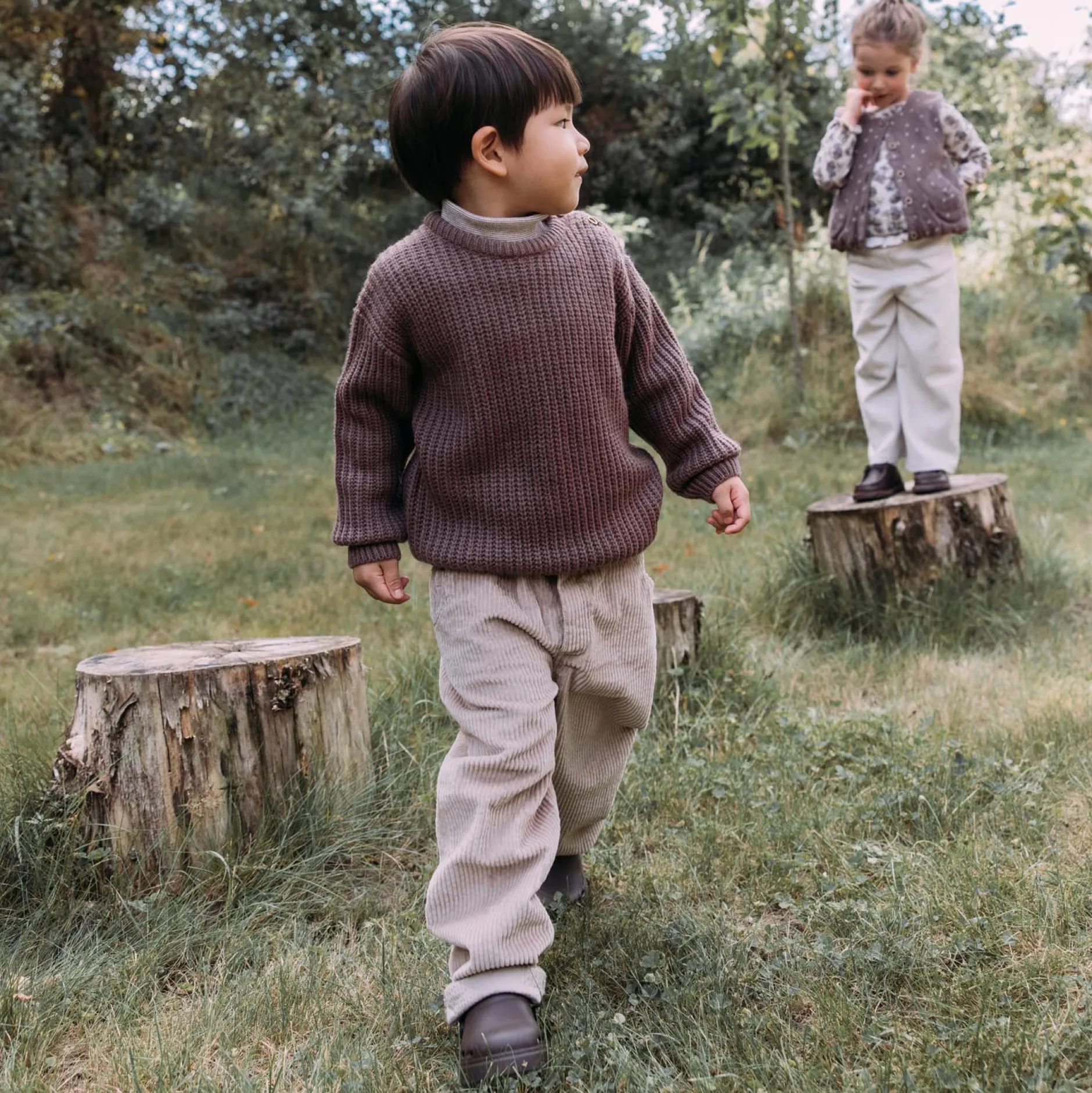 Broeken & Tuinbroeken|Shirts & Blouses*Sweet Petit blouse, shirt & broek Light Clay