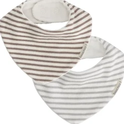 Slabbetjes*Sweet Petit Mini bandana 2 stuks grijs
