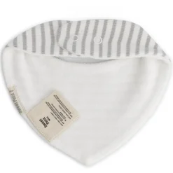 Slabbetjes*Sweet Petit Mini bandana 2 stuks grijs
