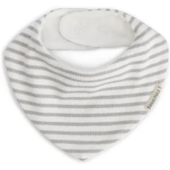 Slabbetjes*Sweet Petit Mini bandana 2 stuks grijs