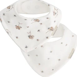 Slabbetjes*Sweet Petit Mini bandana 2 stuks wit
