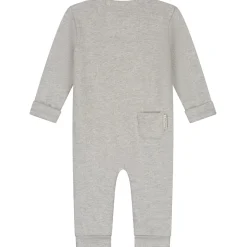 Boxpakjes|Boxpakjes & Jumpsuits*Sweet Petit Mini boxpakje lange mouwen effen grijs Soft Stone Melange