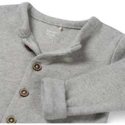 Boxpakjes|Boxpakjes & Jumpsuits*Sweet Petit Mini boxpakje lange mouwen effen grijs Soft Stone Melange