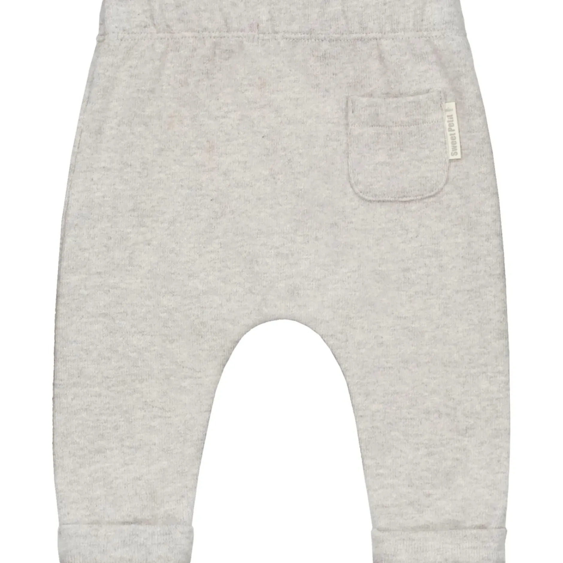 Broeken & Tuinbroeken|Broeken & Leggings*Sweet Petit Mini broek effen grijs Soft Stone Melange