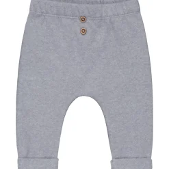 Broeken & Tuinbroeken|Broeken & Leggings*Sweet Petit Mini broek effen grijs Soft Blue Grey