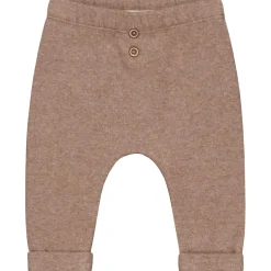 Broeken & Tuinbroeken|Broeken & Leggings*Sweet Petit Mini broek effen bruin Mid Brown Melange