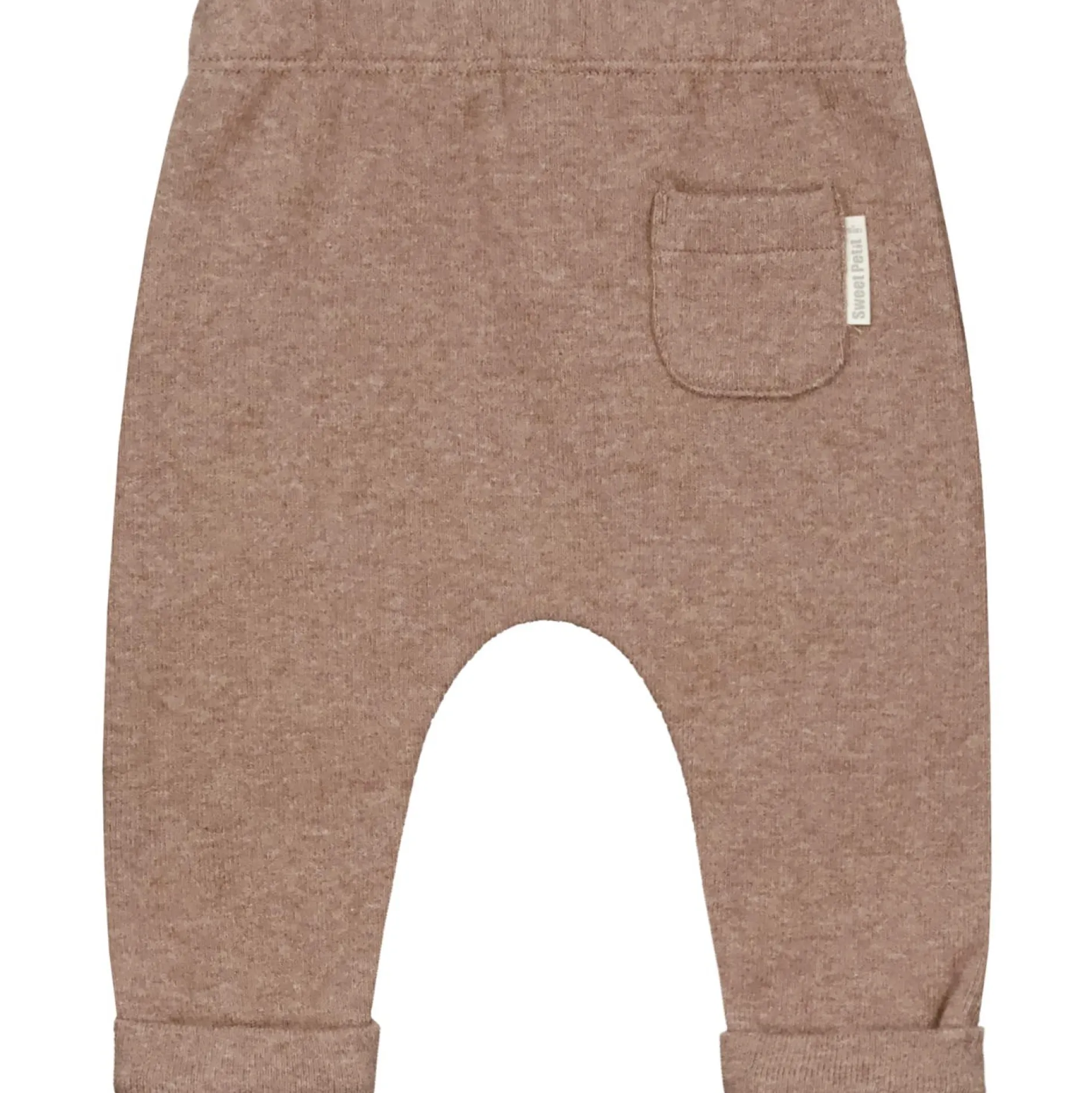 Broeken & Tuinbroeken|Broeken & Leggings*Sweet Petit Mini broek effen bruin Mid Brown Melange