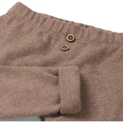 Broeken & Tuinbroeken|Broeken & Leggings*Sweet Petit Mini broek effen bruin Mid Brown Melange