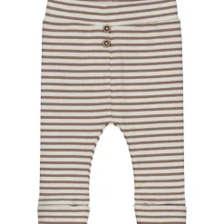 Broeken & Tuinbroeken|Broeken & Leggings*Sweet Petit Mini broek rib strepen bruin Mid Brown Melange