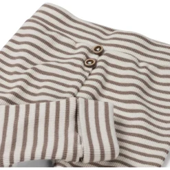 Broeken & Tuinbroeken|Broeken & Leggings*Sweet Petit Mini broek rib strepen bruin Mid Brown Melange
