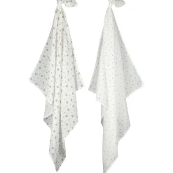 Doeken & Luiers*Sweet Petit Mini hydrofiele multidoeken 2 stuks wit