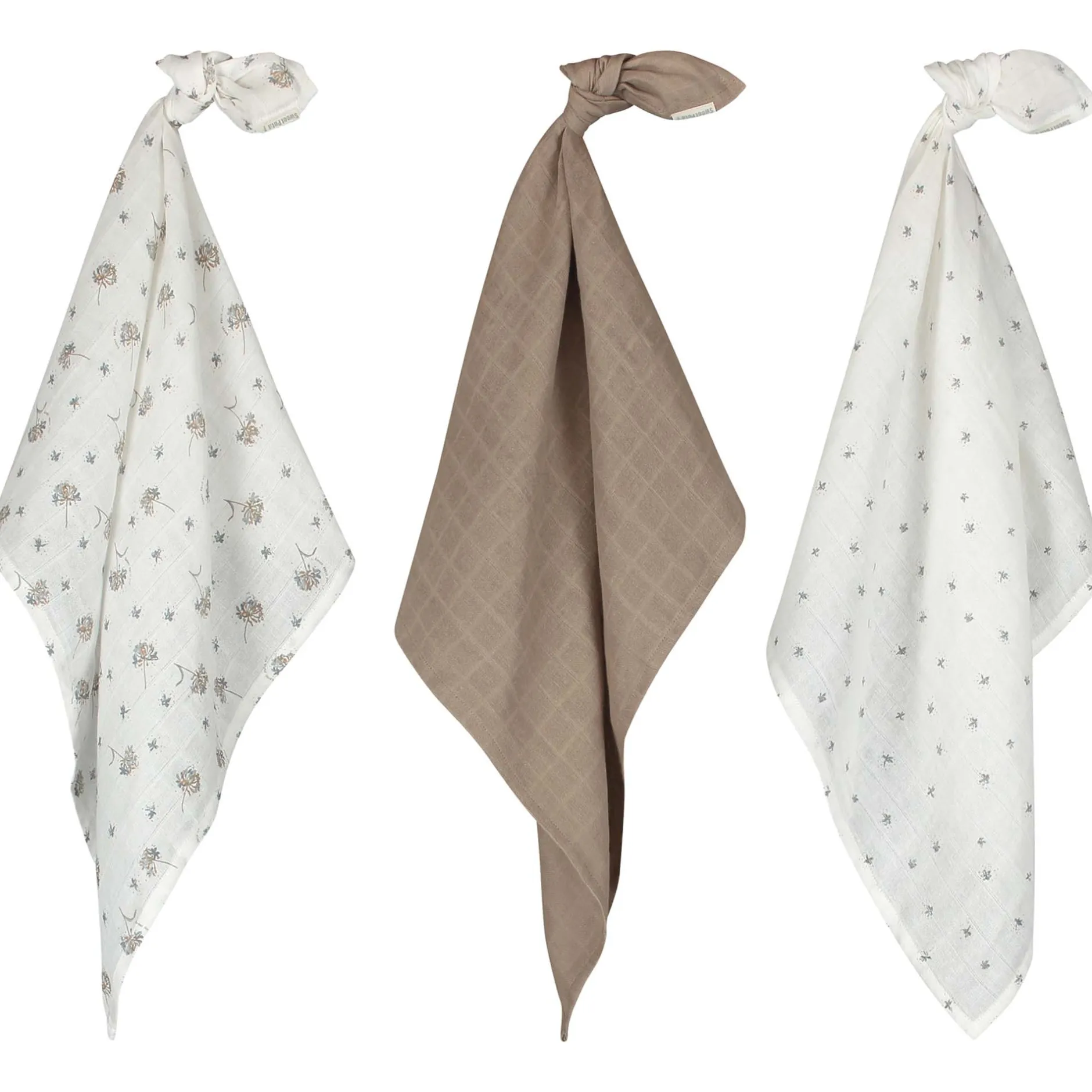 Doeken & Luiers*Sweet Petit Mini hydrofiele luiers 3 stuks beige