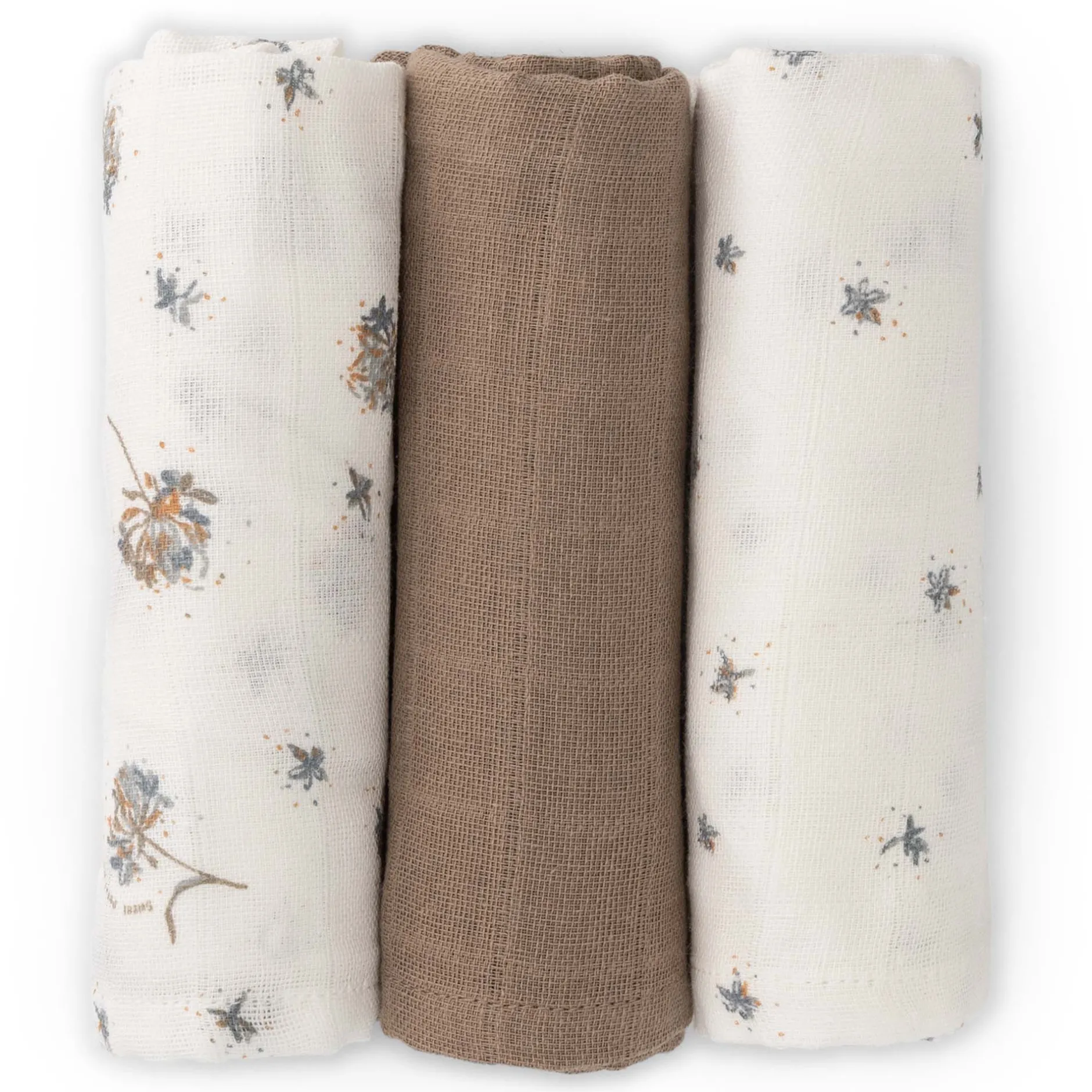 Doeken & Luiers*Sweet Petit Mini hydrofiele luiers 3 stuks beige