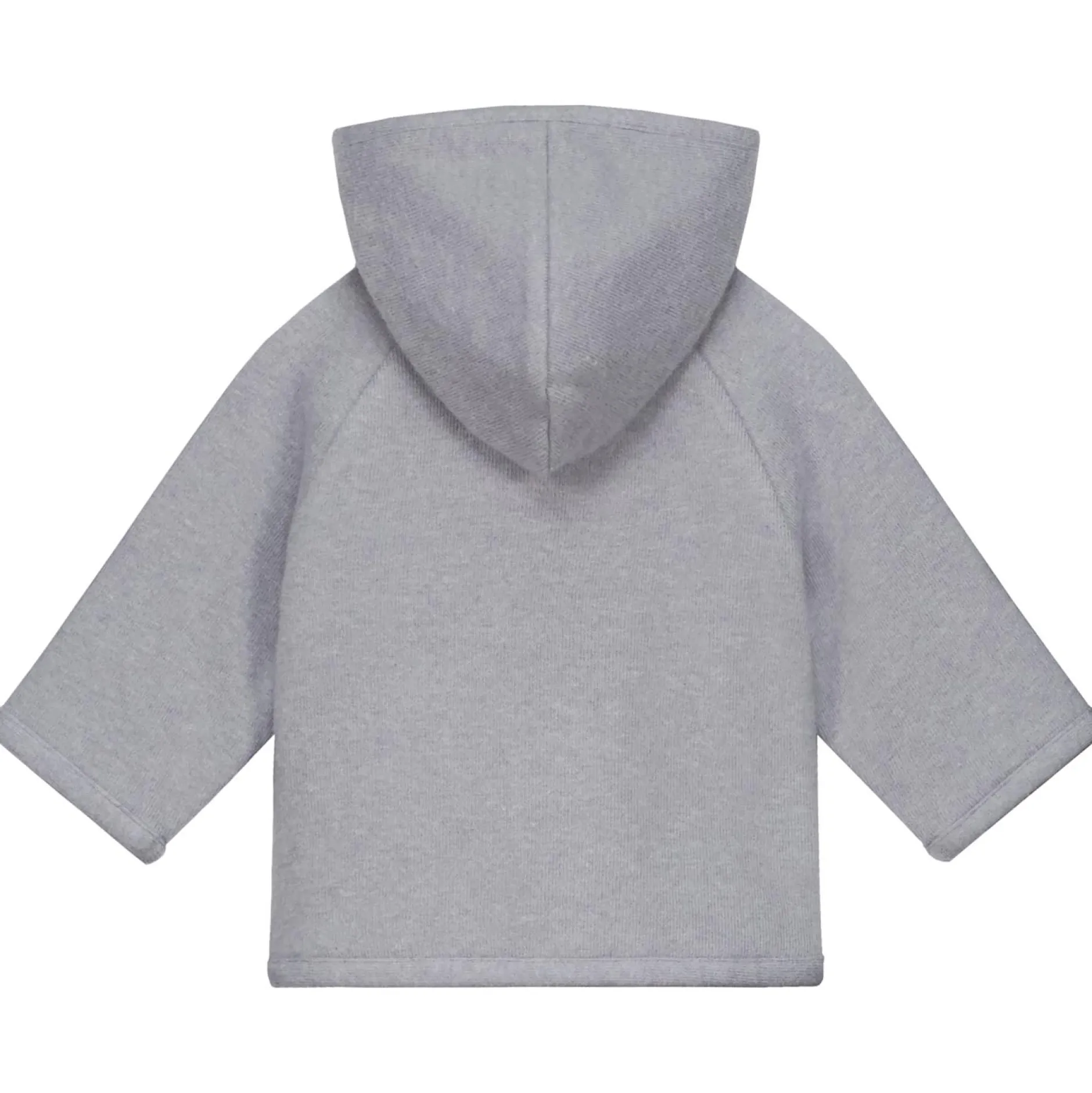 Jassen|Jassen*Sweet Petit Mini jas lange mouwen effen grijs Soft Blue Grey