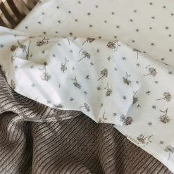Dekens*Sweet Petit Mini ledikantdeken bruin