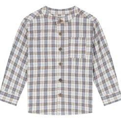 Shirts & Blouses|Shirts & Blouses*Sweet Petit peuter blouse Jur lange mouwen ruit Multi