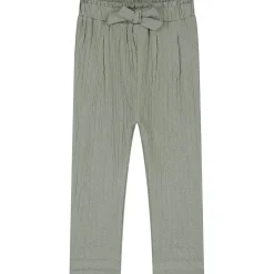 Broeken & Leggings|Broeken & Leggings*Sweet Petit peuter broek Puck effen groen Sage Green