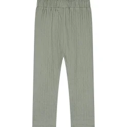 Broeken & Leggings|Broeken & Leggings*Sweet Petit peuter broek Puck  effen groen Sage Green