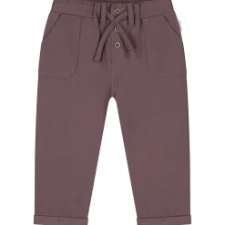 Broeken & Tuinbroeken|Broeken & Leggings*Sweet Petit peuter broek Benja effen bruin Dark Mud Brown