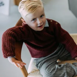 Broeken & Tuinbroeken|Broeken & Leggings*Sweet Petit peuter broek Goof ruit grijs Mid Stone Melange
