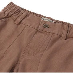 Broeken & Tuinbroeken|Broeken & Leggings*Sweet Petit peuter broek  effen bruin Red Brown