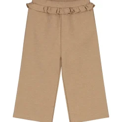 Broeken & Leggings|Broeken & Leggings*Sweet Petit peuter broek Nina effen beige Soft Sand Melange