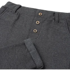 Broeken & Tuinbroeken|Broeken & Leggings*Sweet Petit peuter broek Merlijn effen grijs Anthra Grey Melange