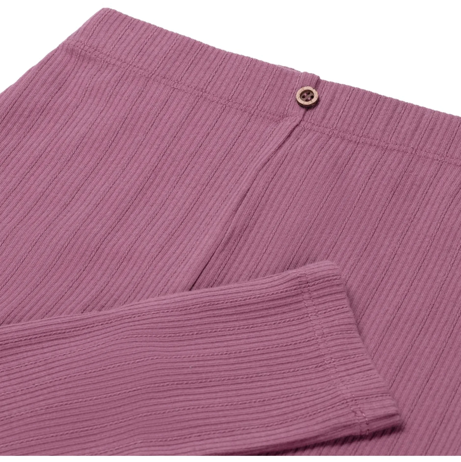 Broeken & Leggings|Broeken & Leggings*Sweet Petit peuter legging Veerle effen roze Dark Mauve Purple