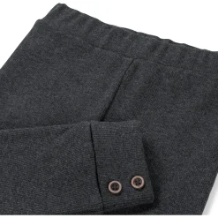Broeken & Tuinbroeken|Broeken & Leggings*Sweet Petit peuter legging Sam  effen antraciet Anthra Grey Melange