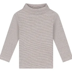 Shirts & Blouses|Shirts & Blouses*Sweet Petit peuter shirt Mason lange mouwen effen bruin Dark Mud Brown