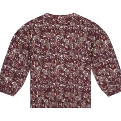 Truien & Vesten|Truien & Sweaters*Sweet Petit peuter sweater mira lange mouwen bladeren multi Soft Ecru Melange