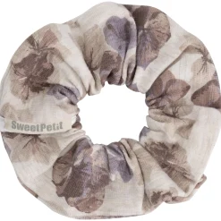 Accessoires|Accessoires*Sweet Petit scrunchie Mille multi Soft Ecru Melange