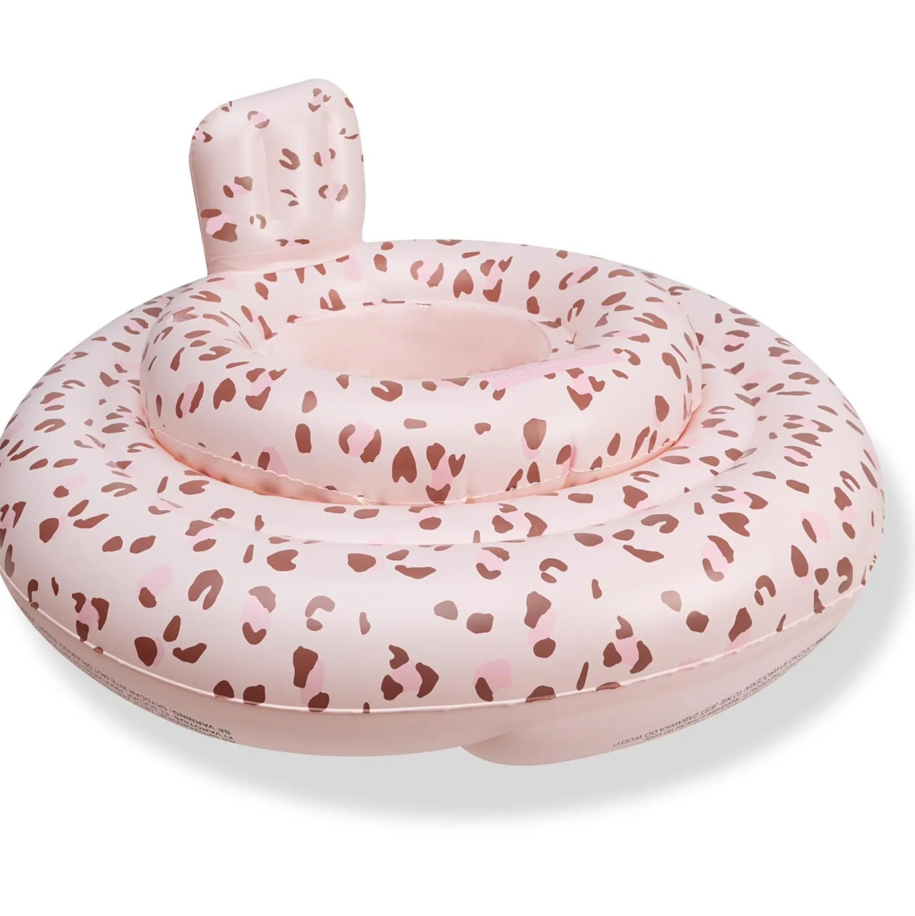 Zwembadjes*Swim Essentials zwemzitje panter 0-1 jaar Blossom Pink
