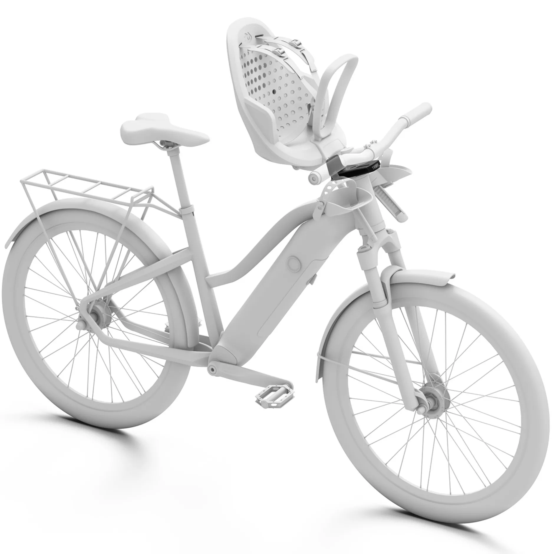 Fiets Accessoires*Thule Yepp adapter Nexxt Mini Slim Fit Black