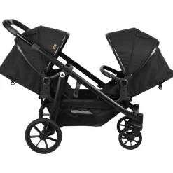 Frames Met Zit|Duo Kinderwagens*Topmark 2 Combi duowagen Black