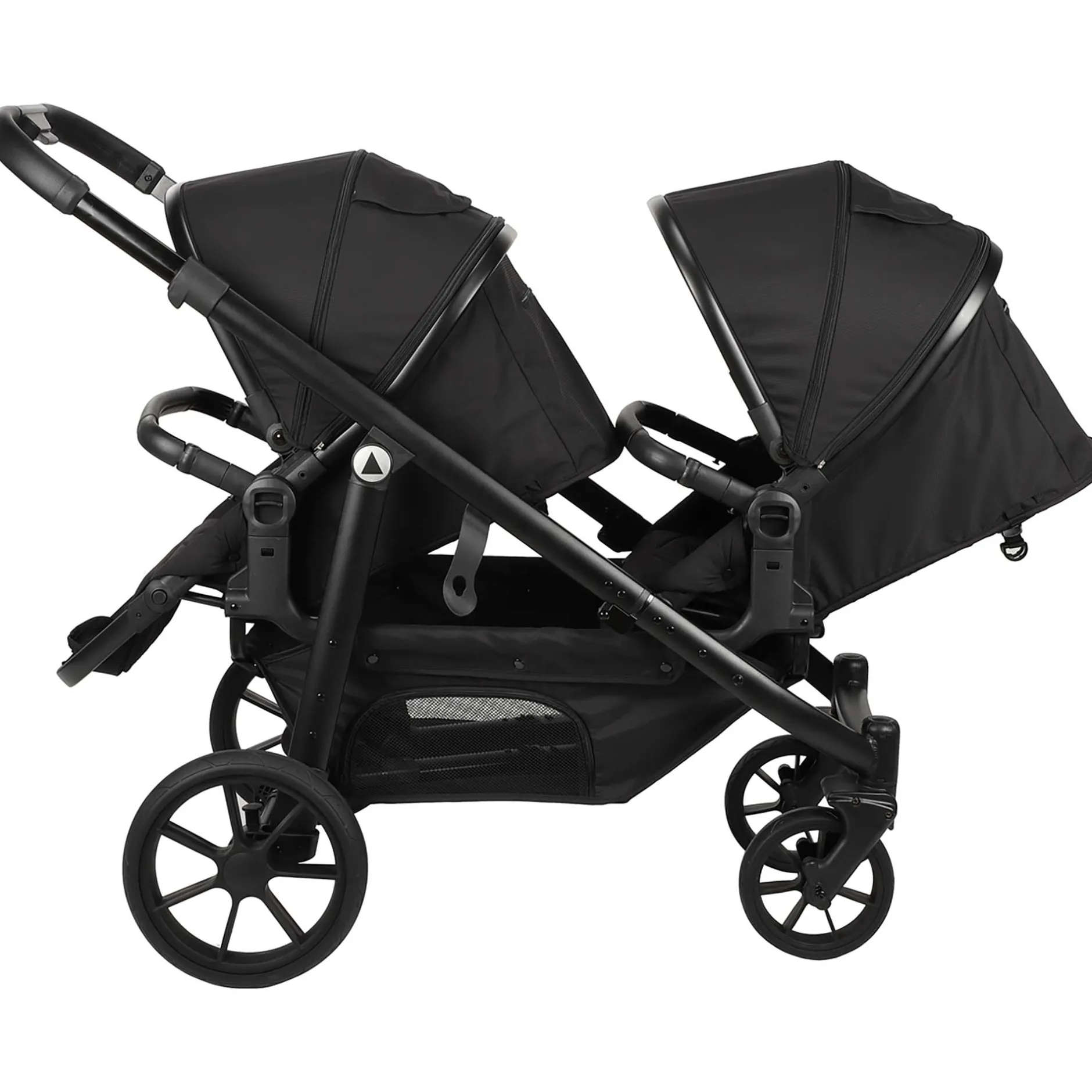Frames Met Zit|Duo Kinderwagens*Topmark 2 Combi duowagen Black