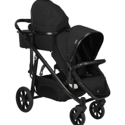 Frames Met Zit|Duo Kinderwagens*Topmark 2 Combi duowagen Black