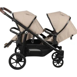 Frames Met Zit|Duo Kinderwagens*Topmark 2 Combi duowagen Sandbrown