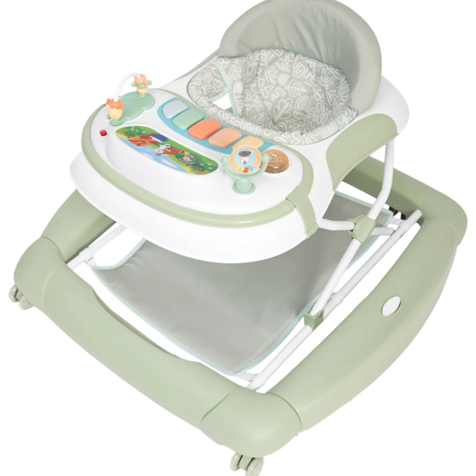Loopfietsen & Loopwagens|Loopstoeltjes*Topmark 2-in-1 Loopstoel Max Green
