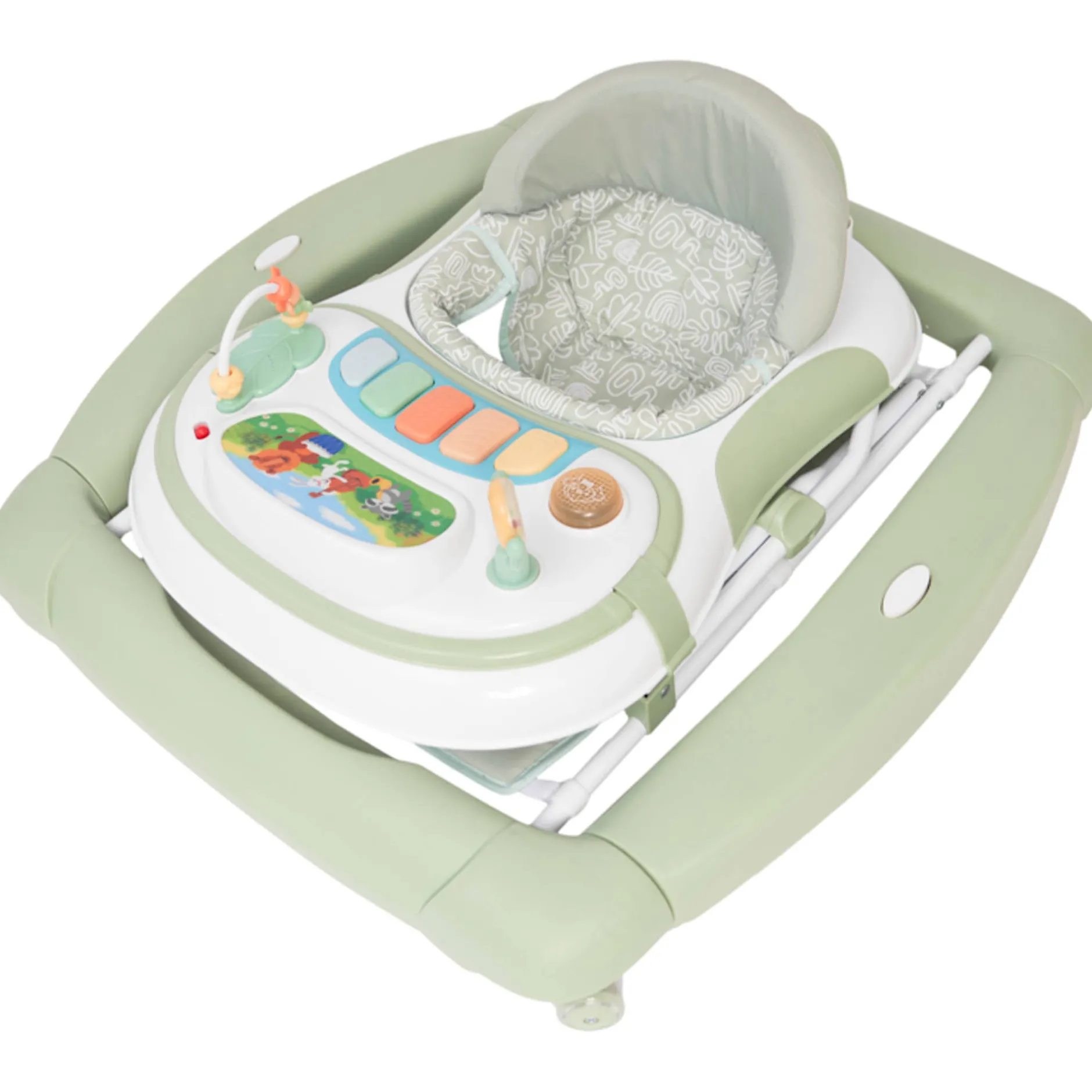 Loopfietsen & Loopwagens|Loopstoeltjes*Topmark 2-in-1 Loopstoel Max Green