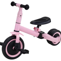 Loopfietsen & Loopwagens|Buitenspeelgoed*Topmark Kaya 4-in-1 driewieler - loopfiets Pink