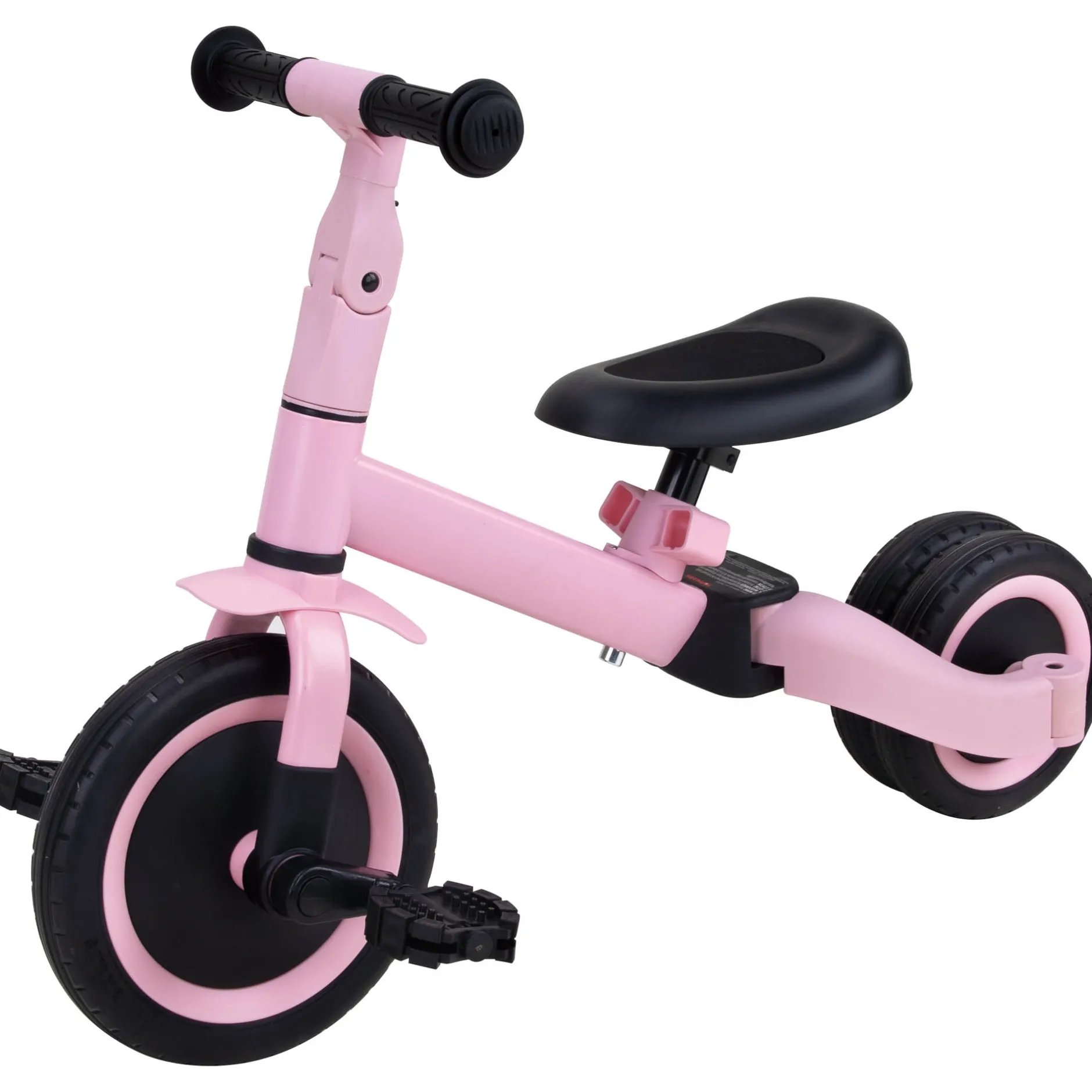 Loopfietsen & Loopwagens|Buitenspeelgoed*Topmark Kaya 4-in-1 driewieler - loopfiets Pink