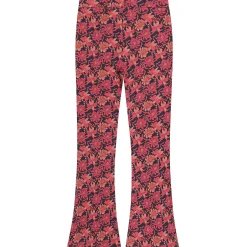 Broeken & Leggings|Broeken & Leggings*Tumble 'n Dry peuter broek flared  bloemen rood Rosered