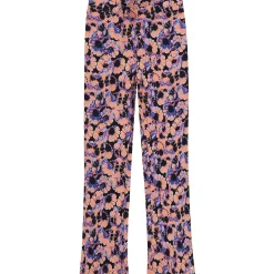 Broeken & Leggings|Broeken & Leggings*Tumble 'n Dry peuter broek flared bloemen roze Dark Blue