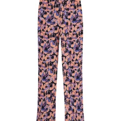 Broeken & Leggings|Broeken & Leggings*Tumble 'n Dry peuter broek flared  bloemen roze Dark Blue
