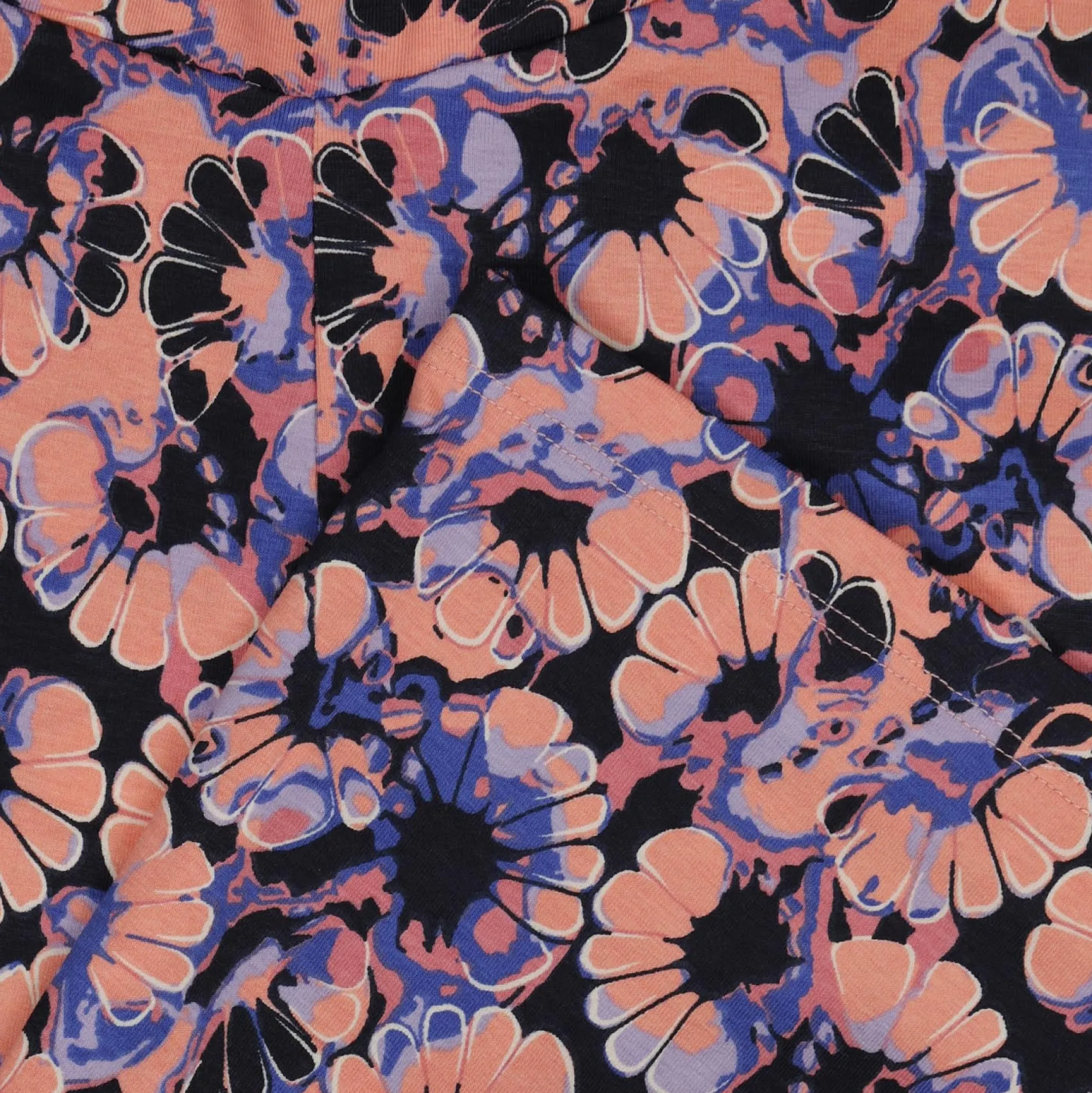 Broeken & Leggings|Broeken & Leggings*Tumble 'n Dry peuter broek flared bloemen roze Dark Blue