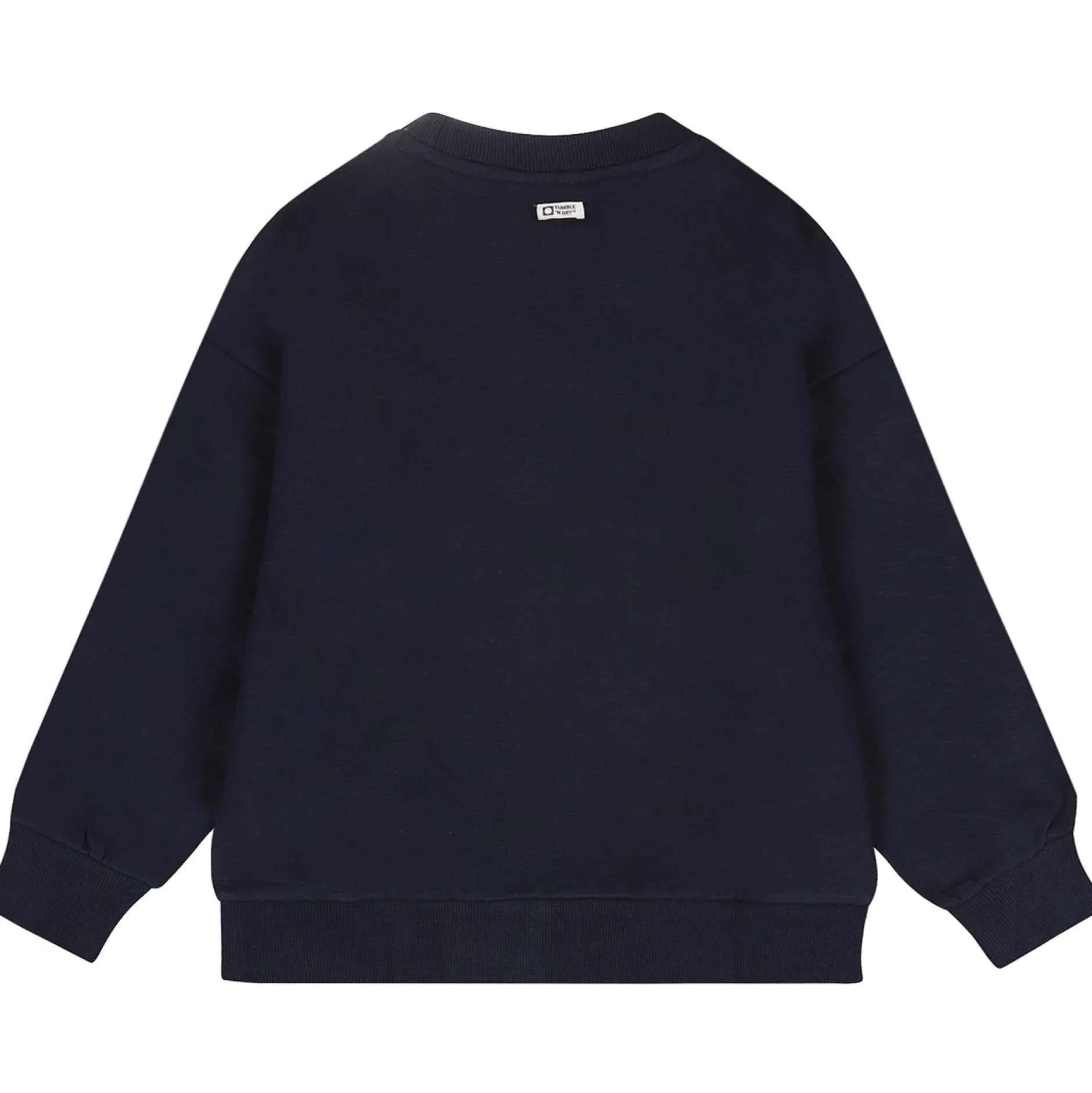 Truien & Vesten|Truien & Sweaters*Tumble 'n Dry peuter sweater lange mouwen tekst blauw Dark Blue